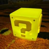 Светильник Бонусный Куб из Супер Марио - Светильник Бонусный Куб из Супер Марио