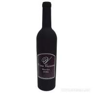 Подарочный винный набор сомелье в виде бутылки 32 см, 5 в 1 чёрный Vino Verona - 92402b.jpg